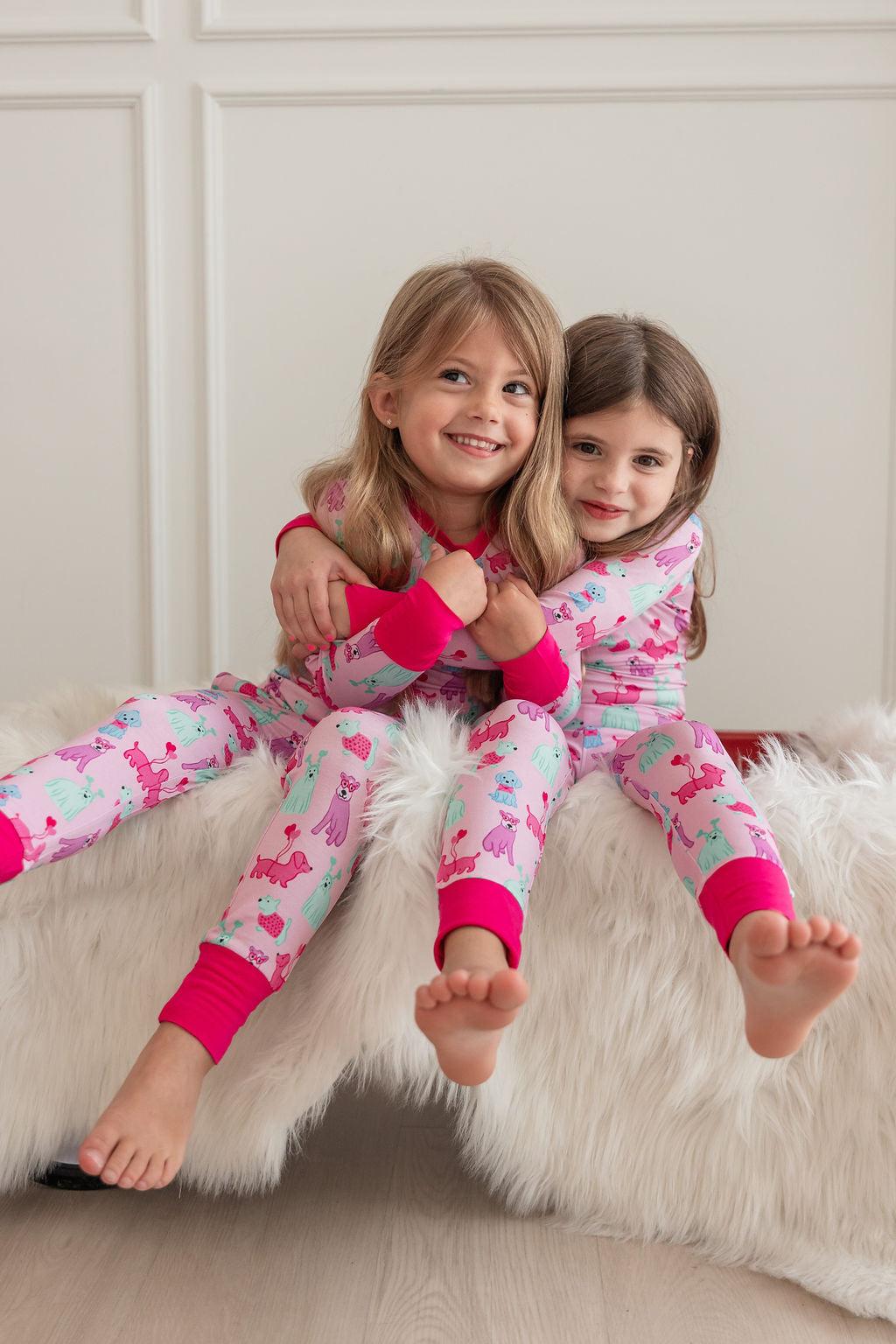 cute bamboo pajamas for girls