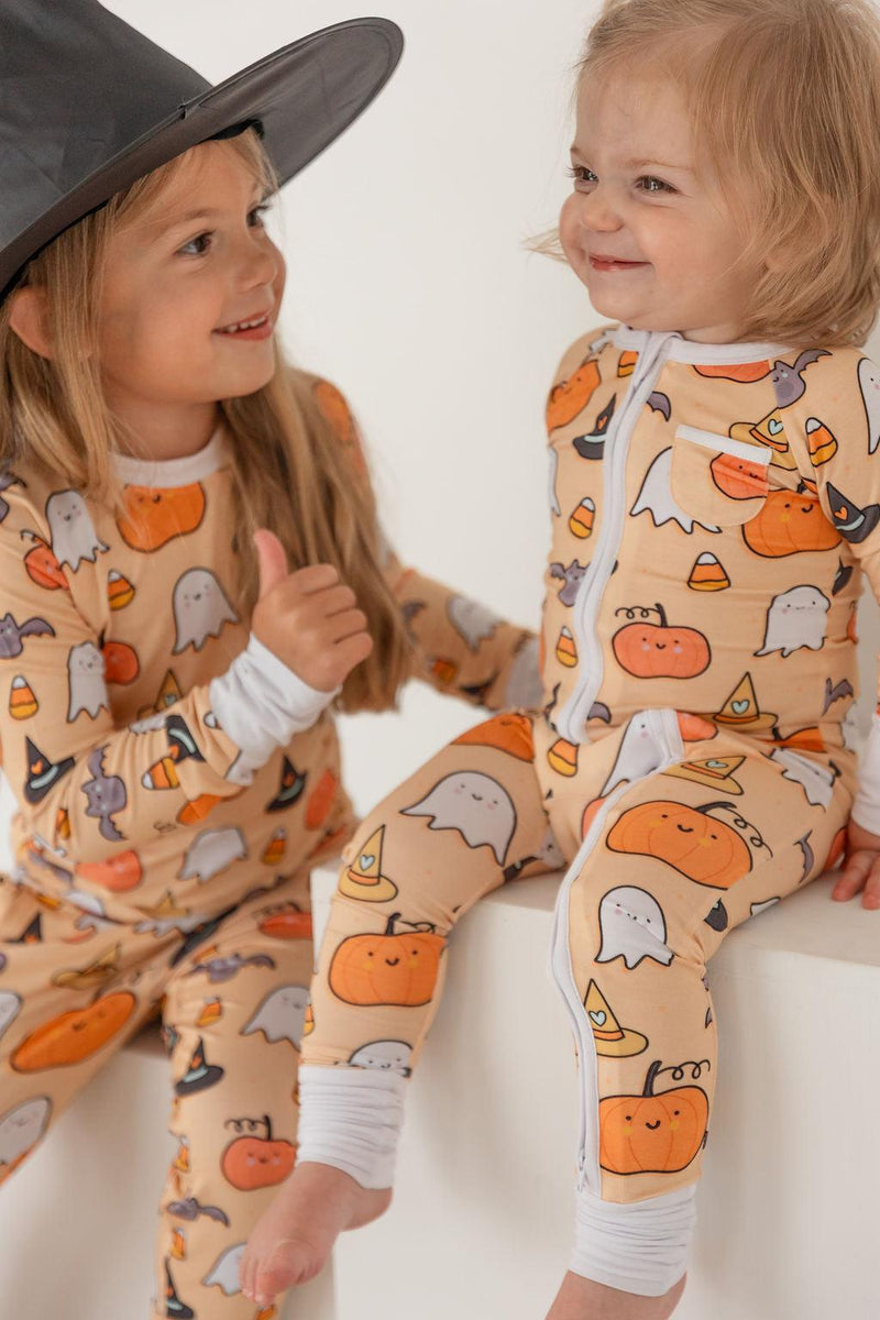 Zip Romper - Sweet Halloween