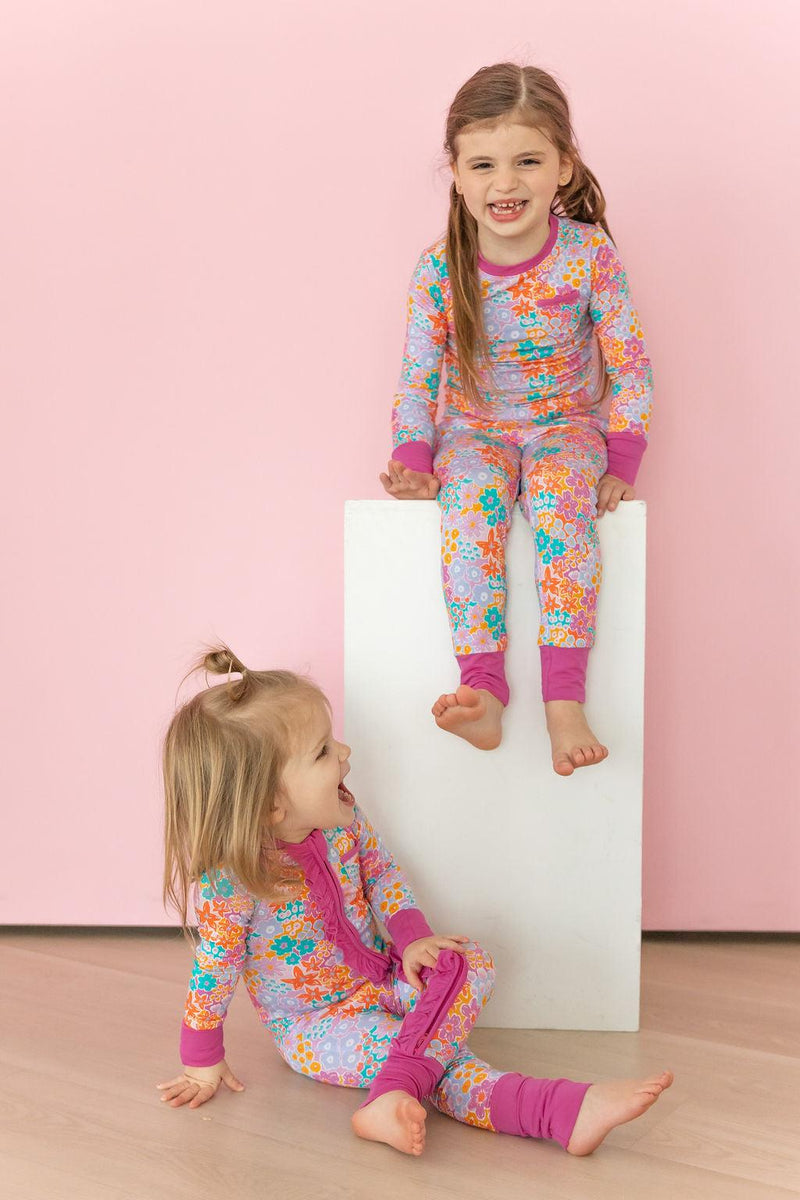Two Piece Set - Maxi Bloom Floral